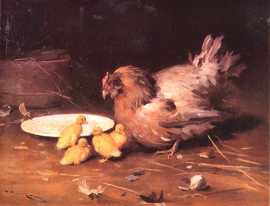 Image - Mykola Pymonenko:  A Hen.
